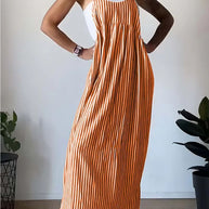 Alice™ | Casual Overall-Kleid mit Streifen