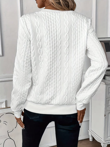 WW | Eleganter Stilvoller Strickpullover