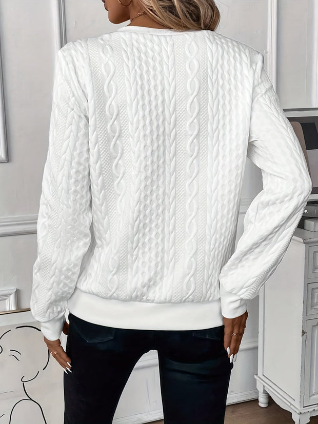WW | Eleganter Pullover mit Reißverschluss