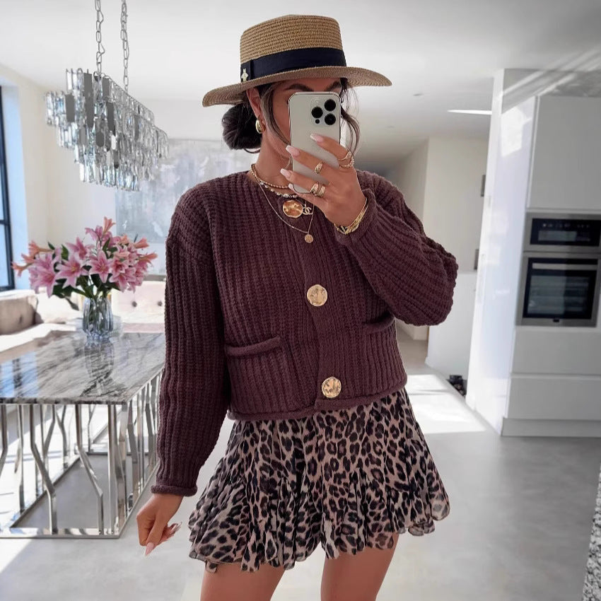 WW | Cozy Chic women's cardigan with buttons and pockets