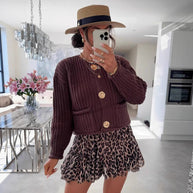 WW | Cozy Chic women's cardigan with buttons and pockets