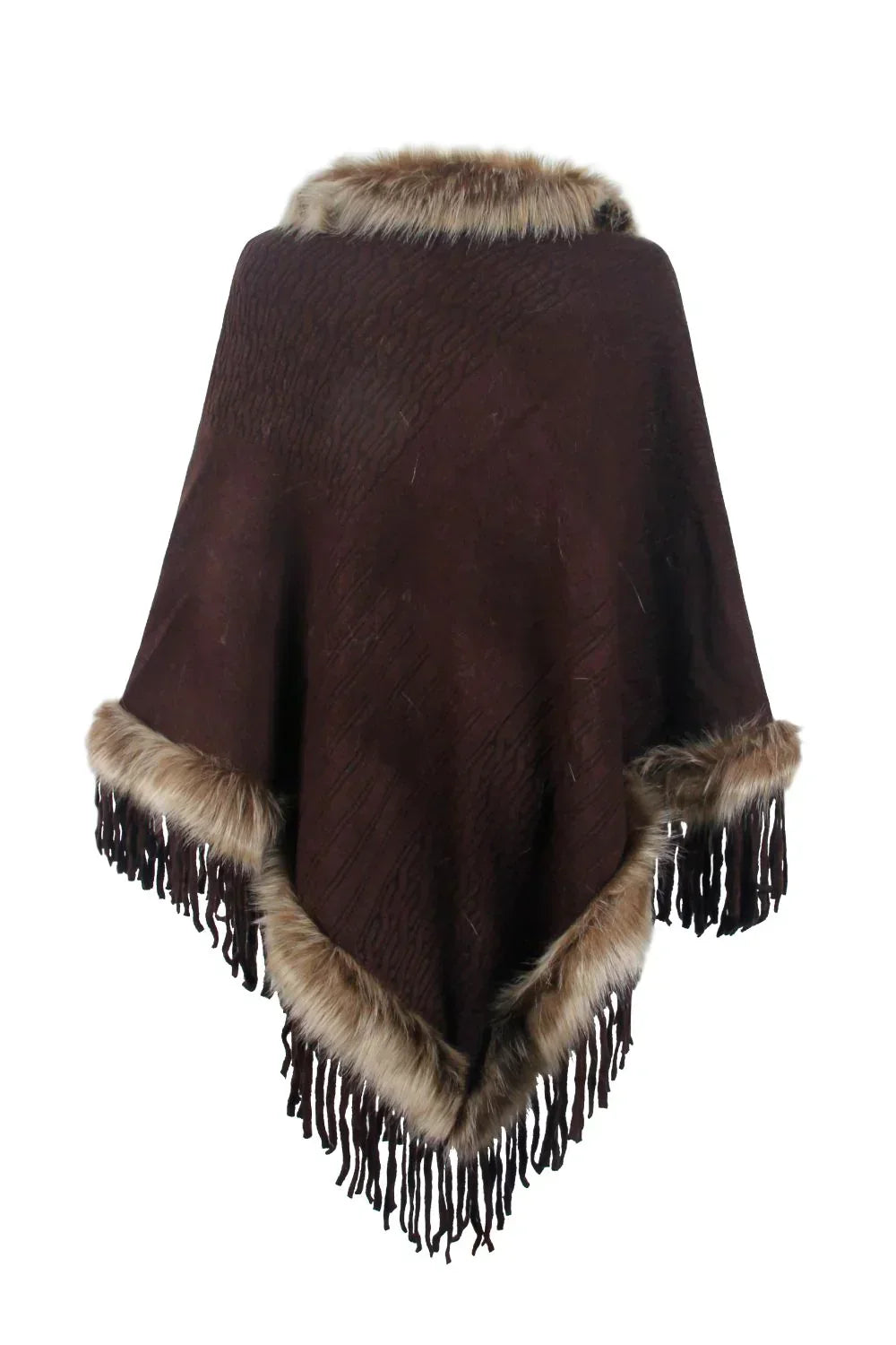 WW | Stilvoller Winterponcho für Damen