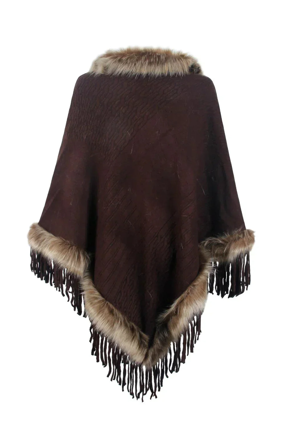 WW | Stilvoller Winterponcho für Damen
