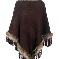 WW | Stilvoller Winterponcho für Damen