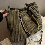 WW | Samtcord Baumwolltasche