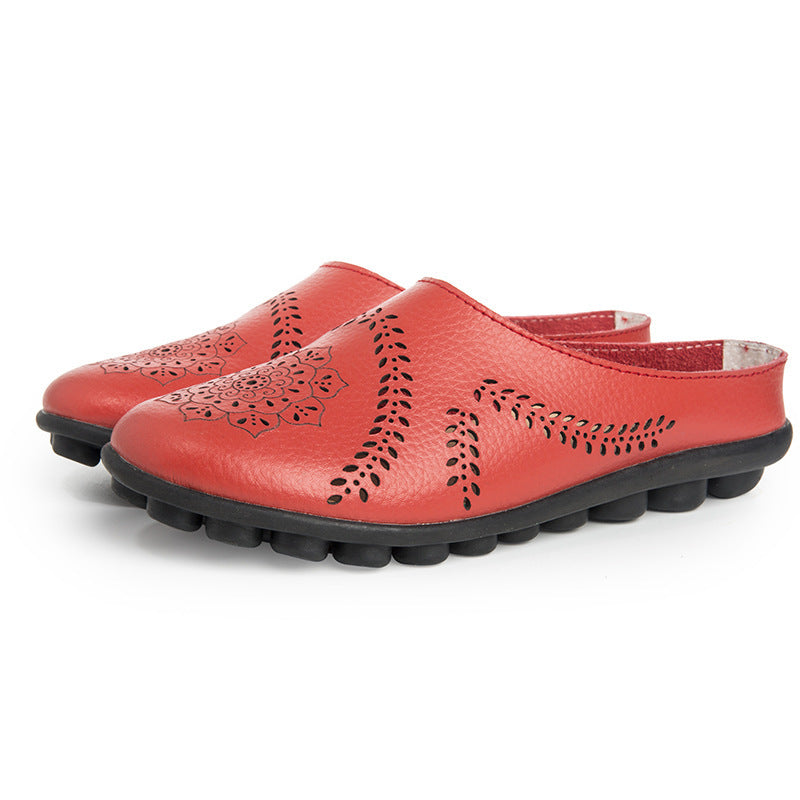 WW | Modische Damen Veganleder Schuhe in Uni Farben