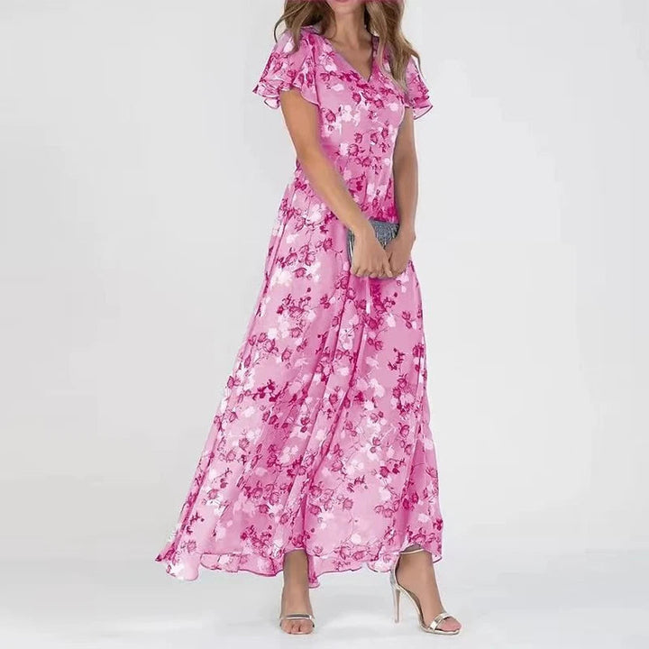 Blumiges Kleid