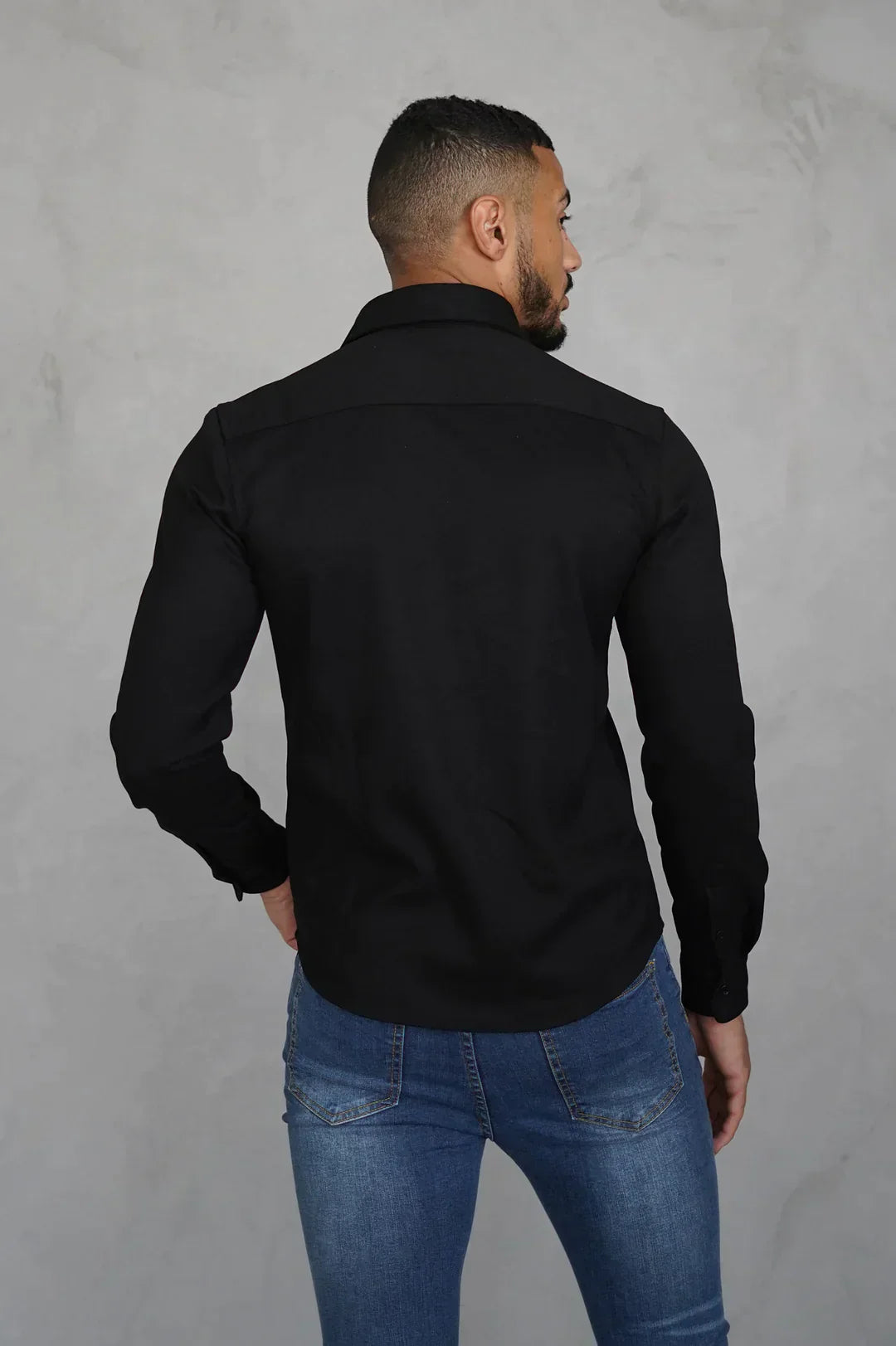 WW | Premium-Jacke mit Knopfverschluss für Herren | Stylische und bequeme Jacke