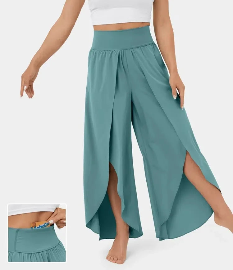 W&W Mode | Yogahose mit weitem Bein