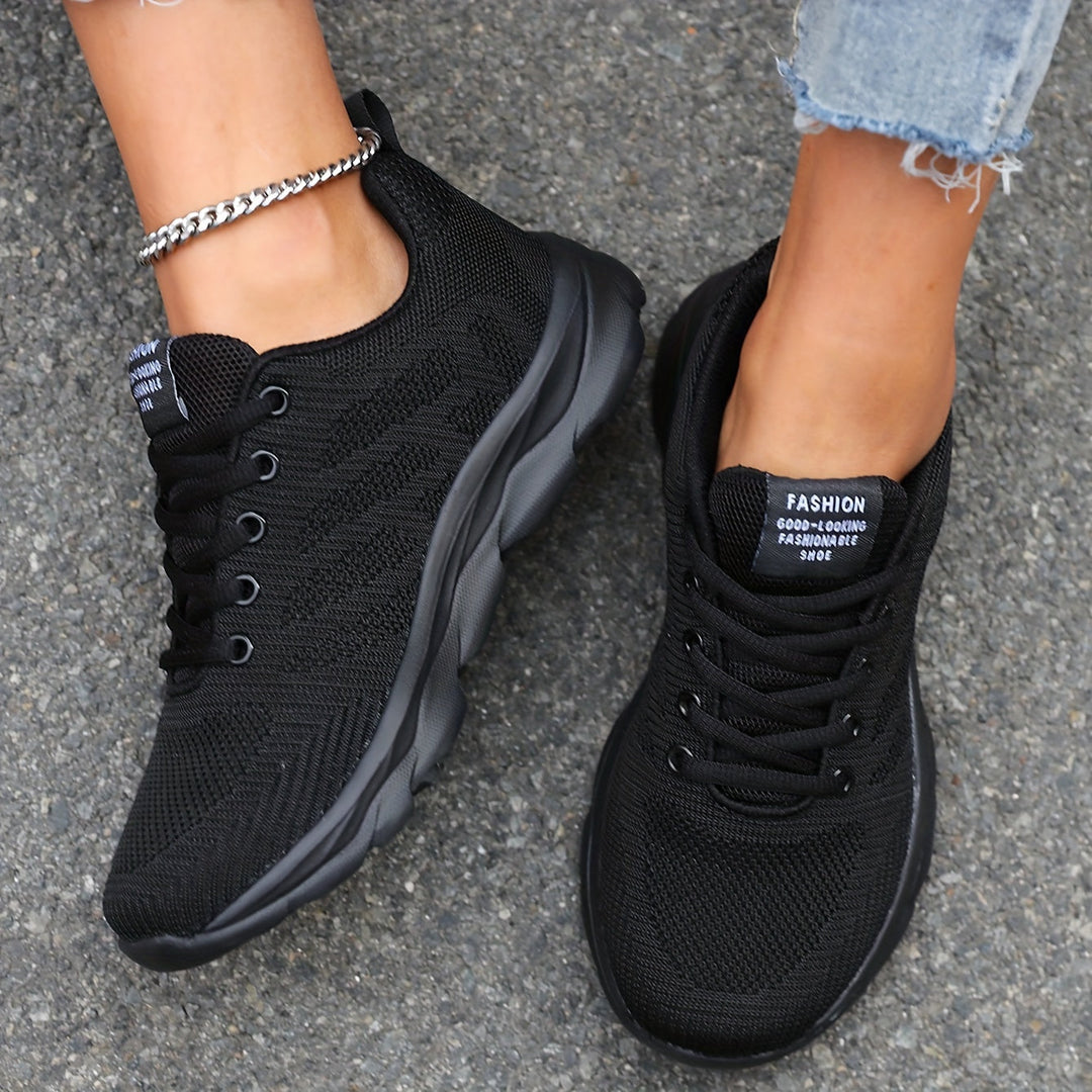 W&W Mode | Atmungsaktive Gestrickte Damensneaker