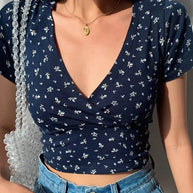 WW | Kurzes Sommer Topmuster