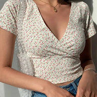 WW | Kurzes Sommer Topmuster