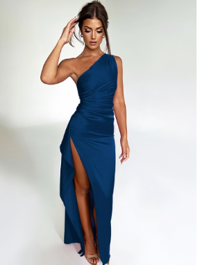 W&W Mode | Ein Schulter Maxi-Dress – Für stilvolle Anlässe