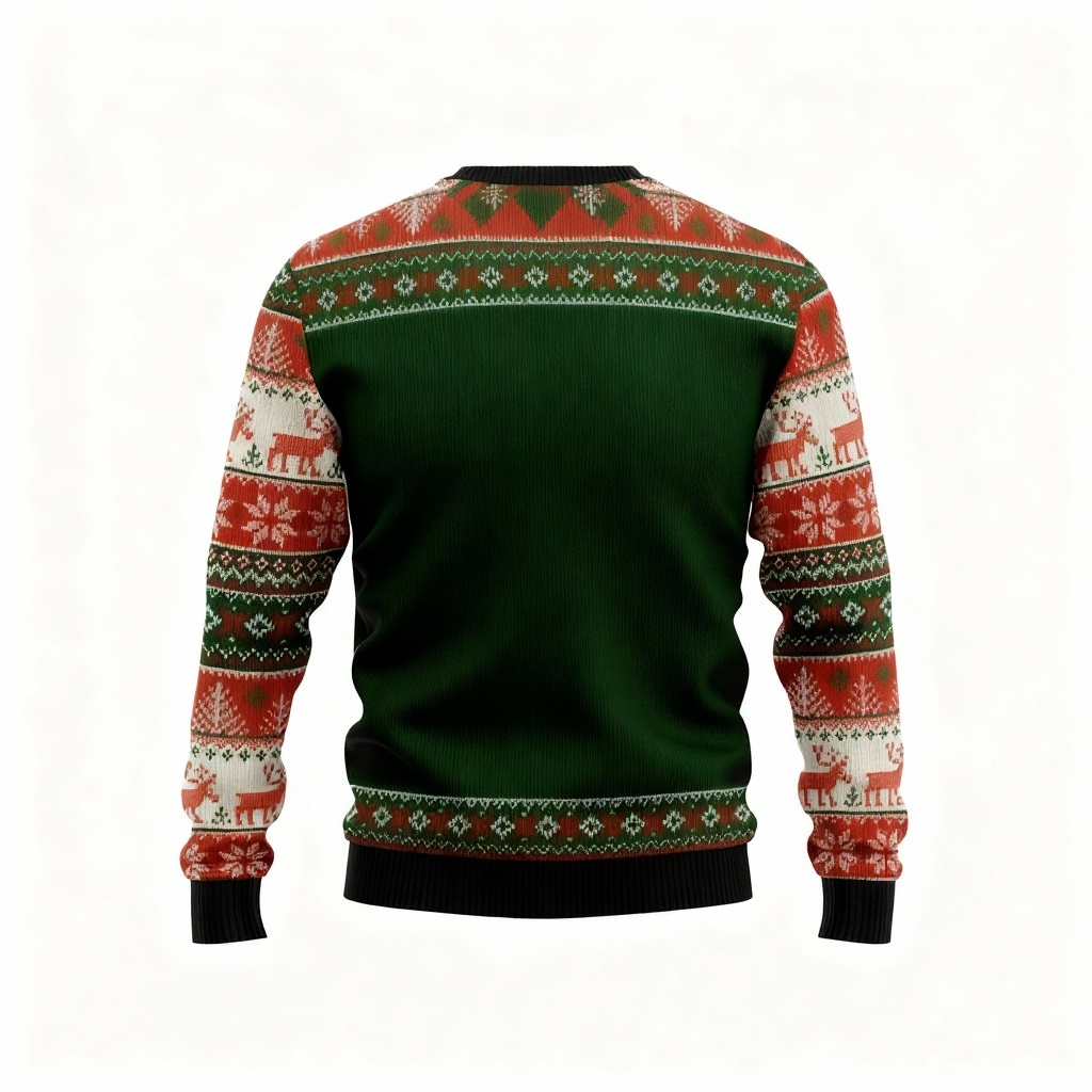 W&W Mode | Skull Print - Festival der Holiday Prints Hässlicher Pullover