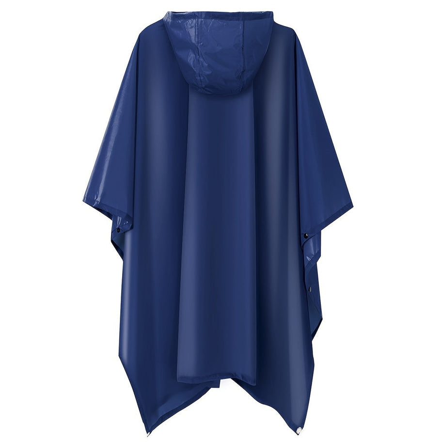 WW | Wasserdichter Faltbarer Regenponcho Mit Kapuze
