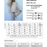 WW | Damenanzug Im Lockeren Stil Mit Langen Ärmeln – Winterset