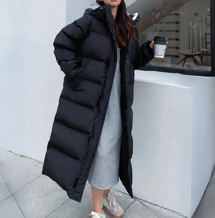 W&W Mode - Wasser- und winddichte lange Jacke