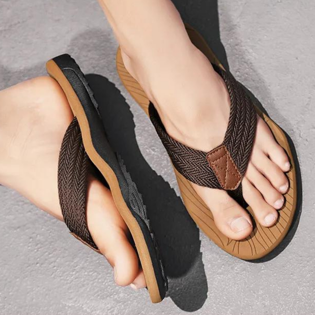 WW | Herren Bequeme Flip Flops Sommer
