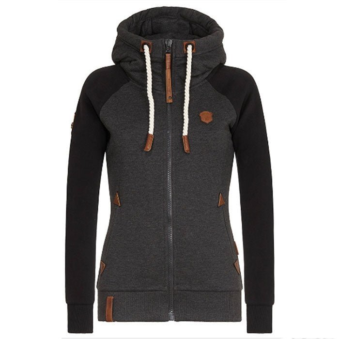 WOLFF | Damen Hoodie mit Reißverschluss