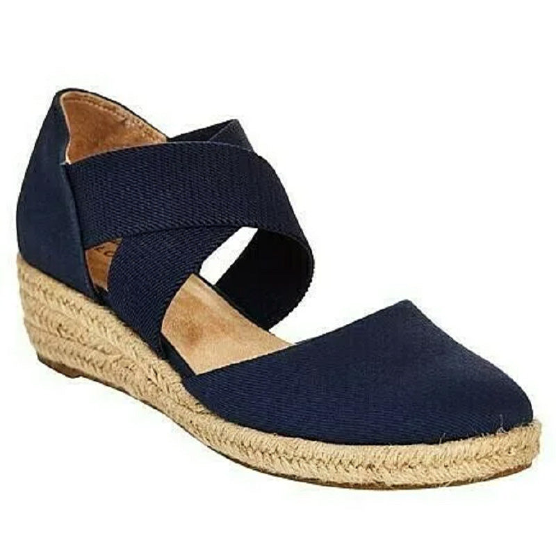 WW | Espadrille Keile, Geschlossene Sandale