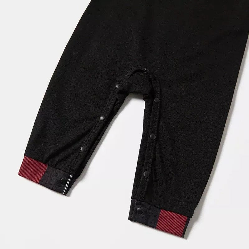 WW | Weihnachtsfamilie passende Schlafanzüge - Rote und graue Karos Pjs Set mit 