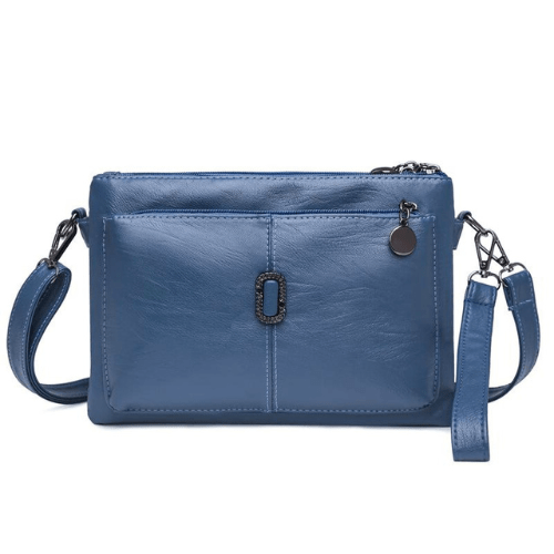 W&W Mode | Kleine Ledere Schultertasche Damen Hochwertige Lederverarbeitung