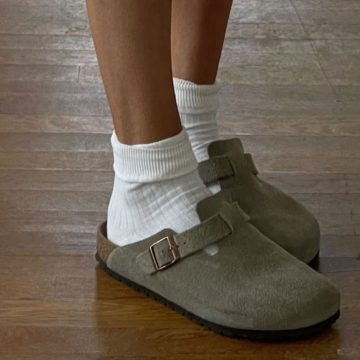 W&W Mode | Boston Sandalen Aus Leder, Unisex