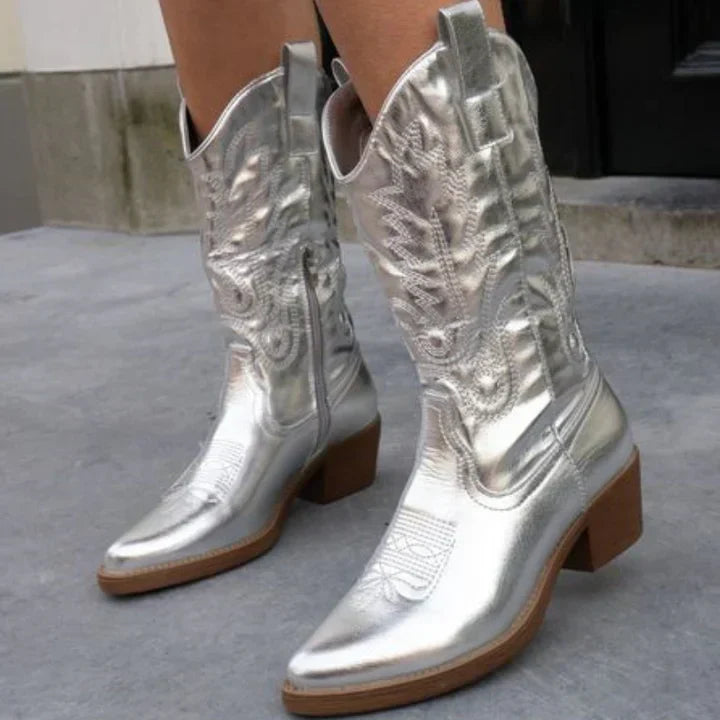 WW | stiefel im klassischen cowboy-stil