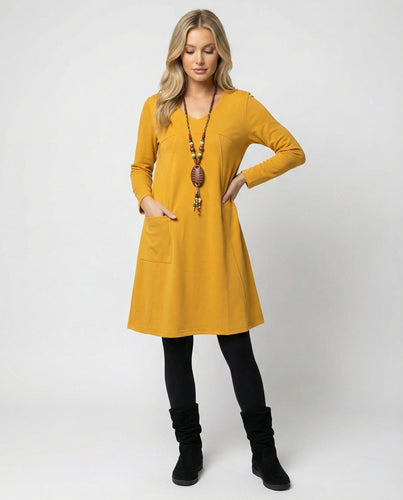 W&W Mode - Damen Elegantes Kleid, Stilvoll & Feminin Geschnitten