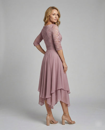 Damen Kleid mit lockerer Regular-Fit-Passform und leichtem Stretch