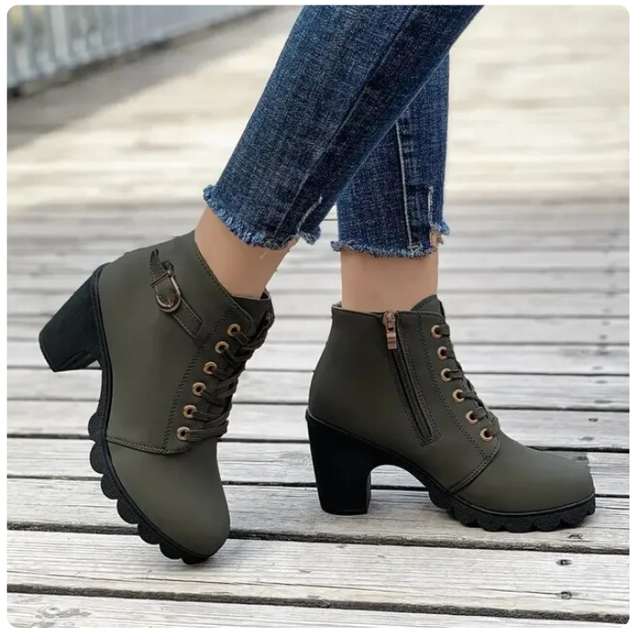 W&W Mode High Heel Stiefel – elegant, modern und bequem