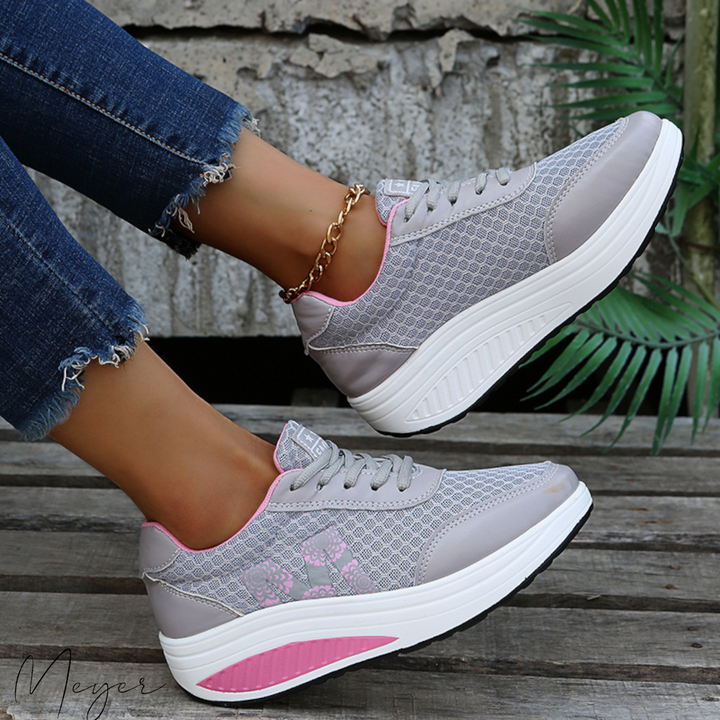 Orthopädische Sportschuhe mit Einlegesohle, Fußgewölbeunterstützung und Dämpfungssohle