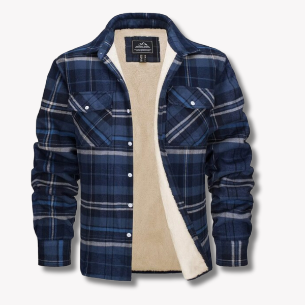 W&W Mode | Garth Fleece Karohemd Jacke