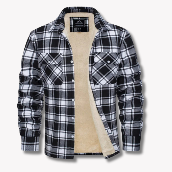 W&W Mode | Garth Fleece Karohemd Jacke