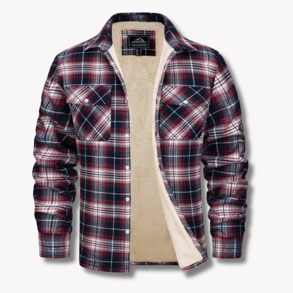 W&W Mode | Garth Fleece Karohemd Jacke