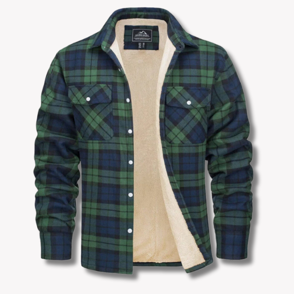 W&W Mode | Garth Fleece Karohemd Jacke