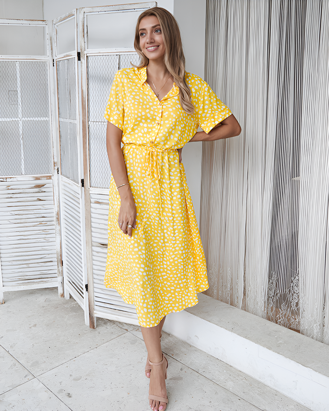 W&W Mode | Flattering Bohemian Inspired Design Kleid