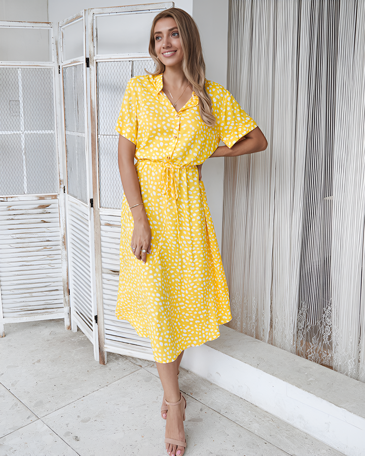 W&W Mode | Flattering Bohemian Inspired Design Kleid