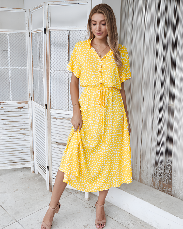 W&W Mode | Flattering Bohemian Inspired Design Kleid