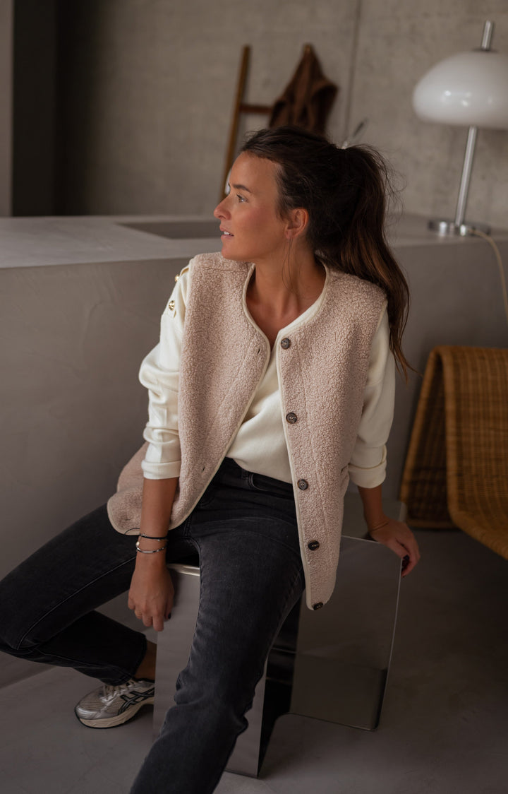 W&W Mode | Weste Damen Aus Weichem Stoff