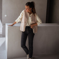 WW | Weste Damen Aus Weichem Stoff