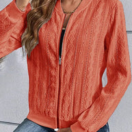 WW | Stilvolles Einfaches Damen Strickjacke