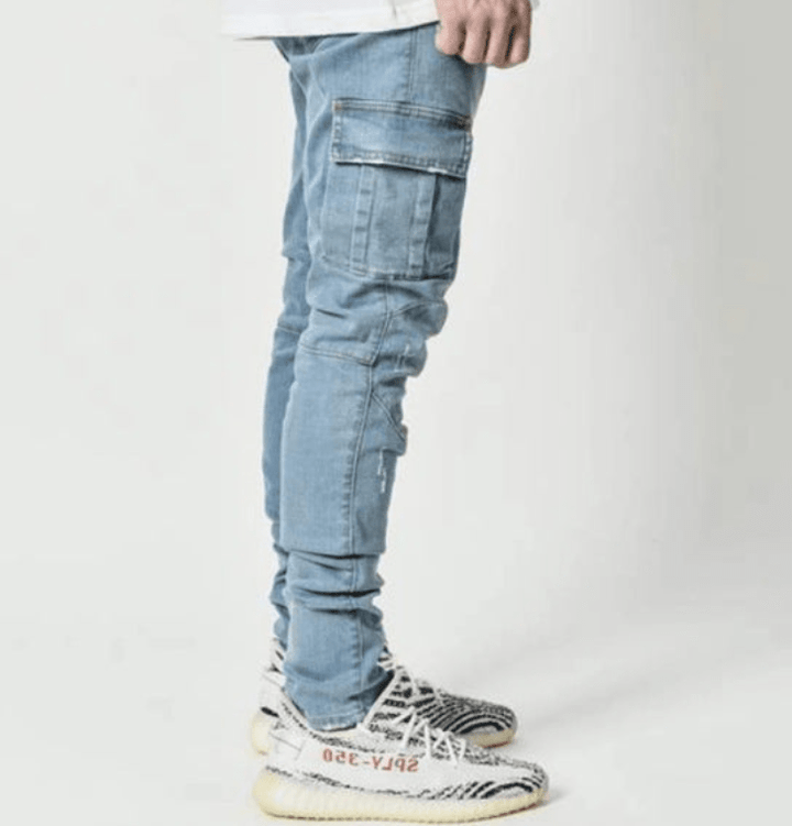 W&W Mode | Jeans Mit Seitentaschen Herren Hose