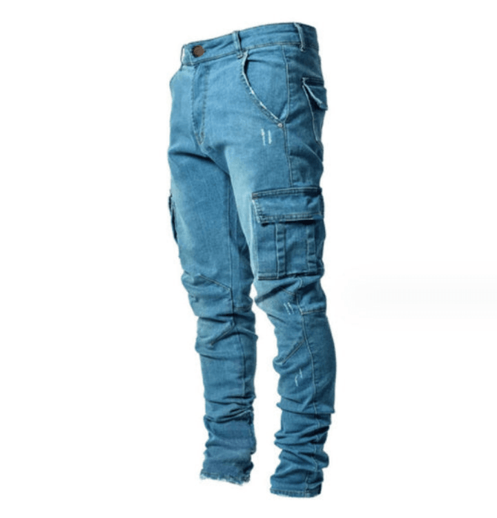 W&W Mode | Jeans Mit Seitentaschen Herren Hose