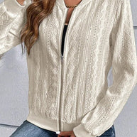 WW | Stilvolles Einfaches Damen Strickjacke