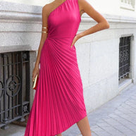 WW | One Shoulder Maxikleid