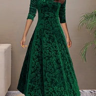 WW - Elegantes ausgestelltes A-Linien-Kleid