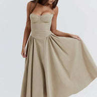 Kleid mit Korsett