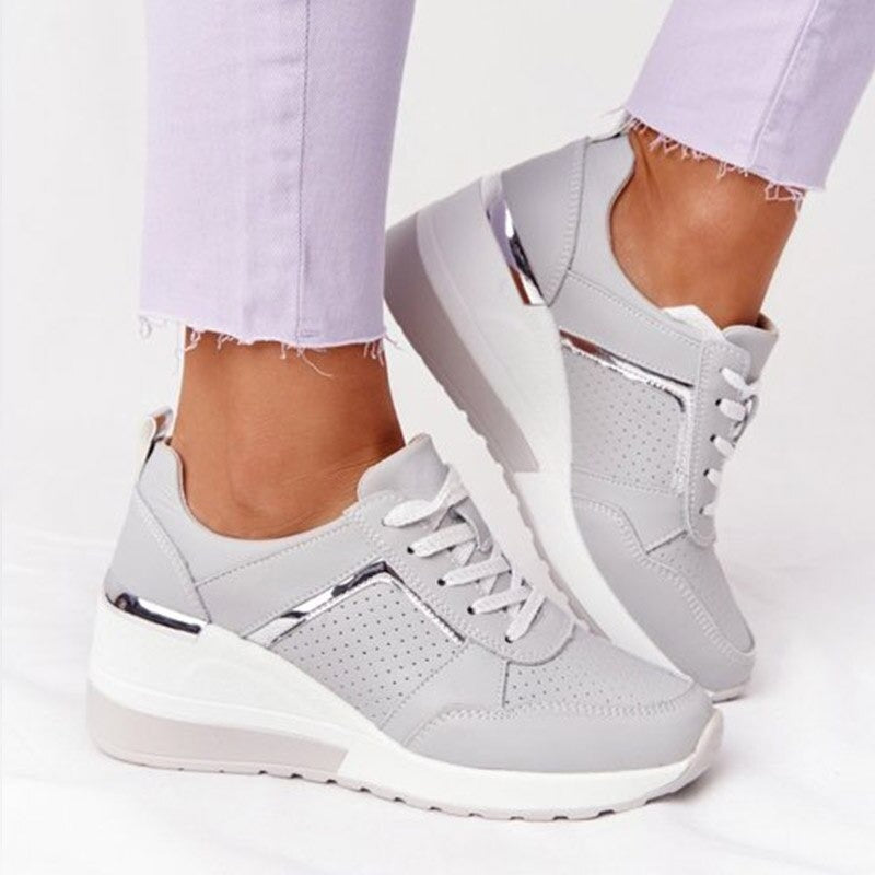 WW | Plattform Sneaker Damen - leichte Freizeitschuhe