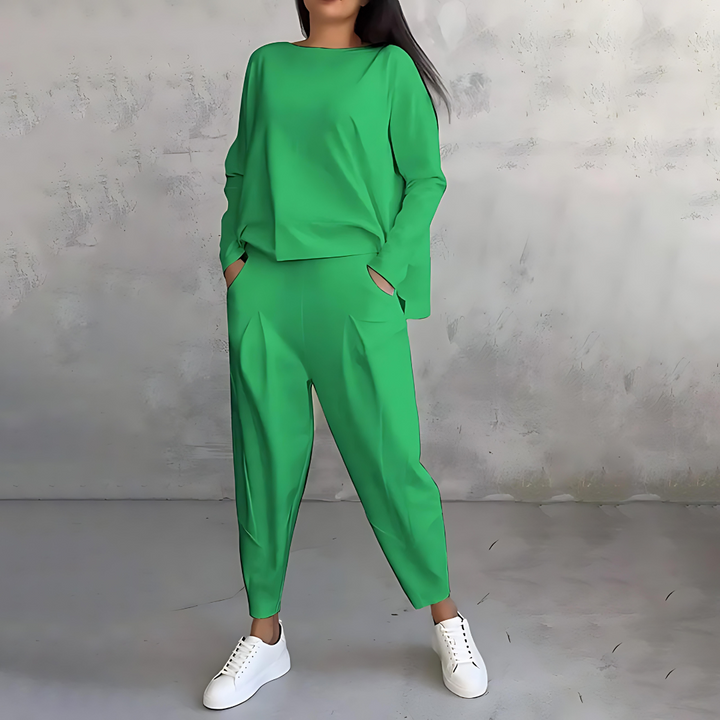 W&W Mode | Lässiges Herbst 2-teiliges Set für Frauen